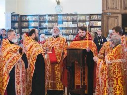 Пребывание ковчега с мощами свт. Пантелеимона